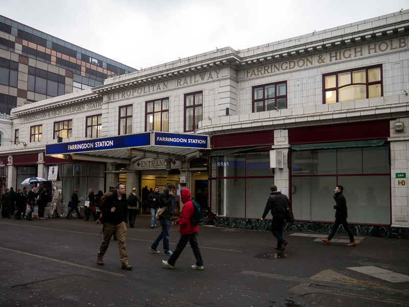 Fresh eyes on London Farringdon Station