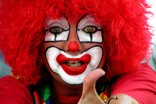 Play fair have fun: Funny or creepy? What do you think about the clowns?