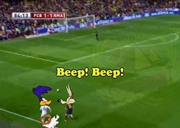 gambar6 Kecepatan Lari Bale Sebelum Mencetak Gol