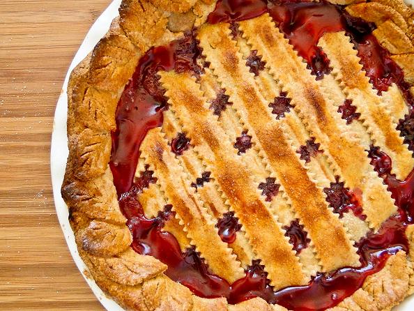 Cherry Lattice Pie