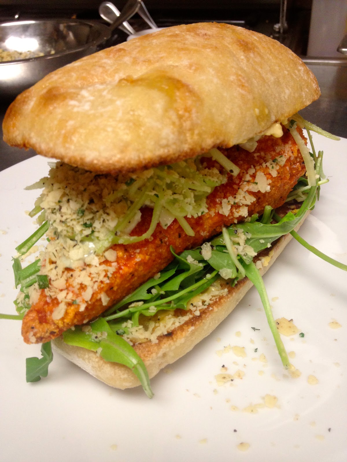 gastrobuddy Recipe The Buffalo hot wing burger