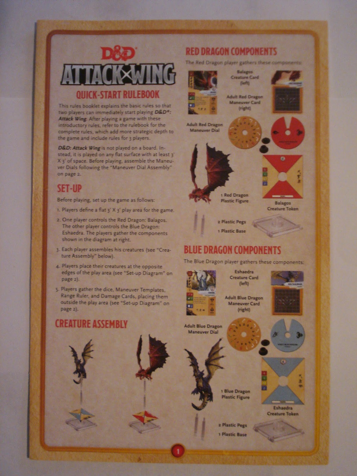 Unboxing and Review D&D Attack Wing Starter Set Wargaming Hub