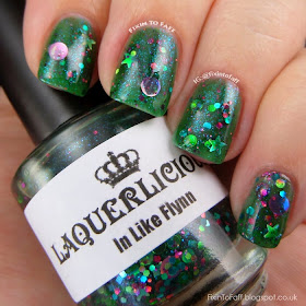 Swatch of Laquerlicious In Like Flynn. 