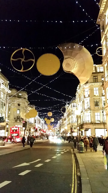 Regent Street Christmas Lights 2015