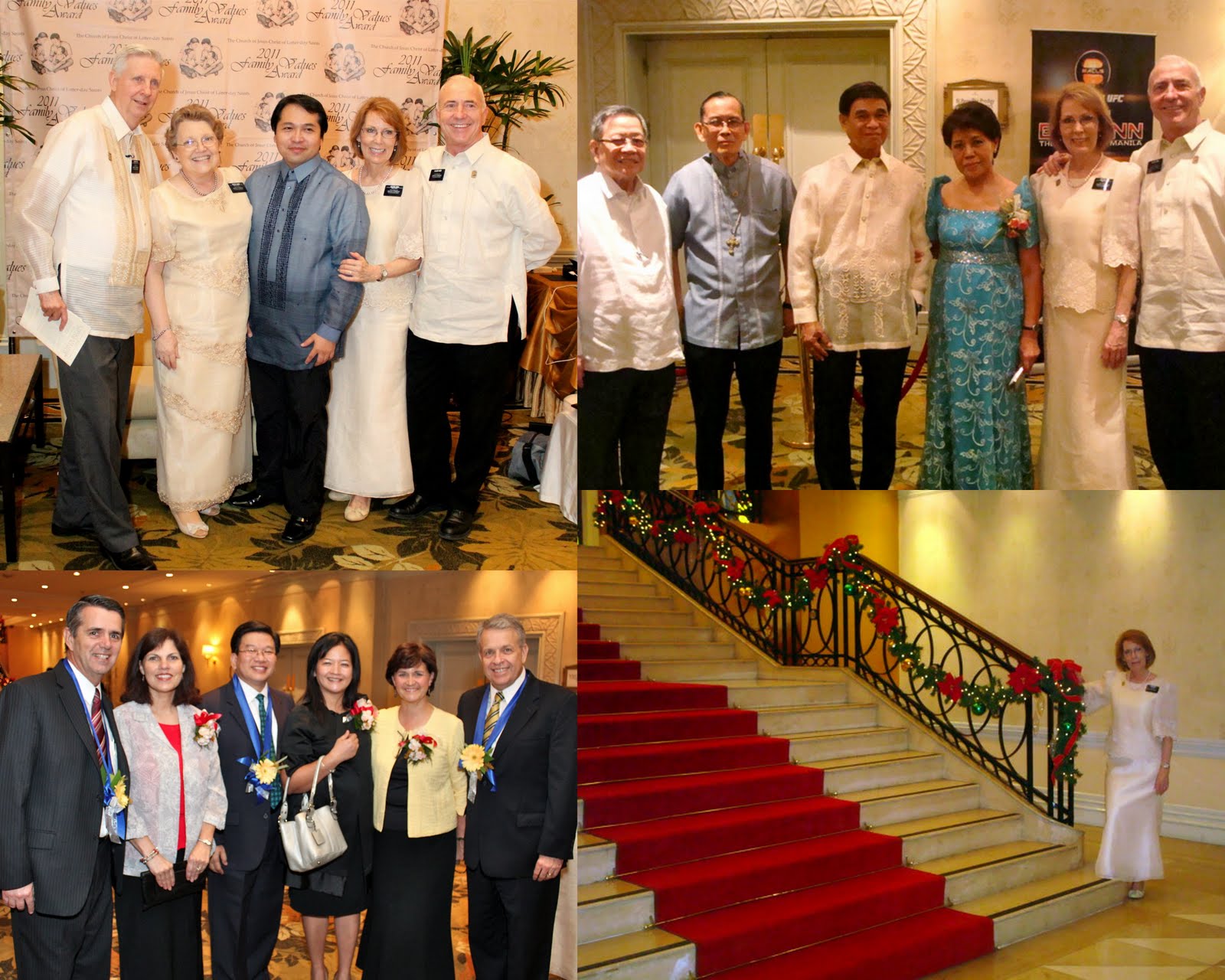 Philippine Quezon City Mission MANILA FAMILY VALUES AWARD