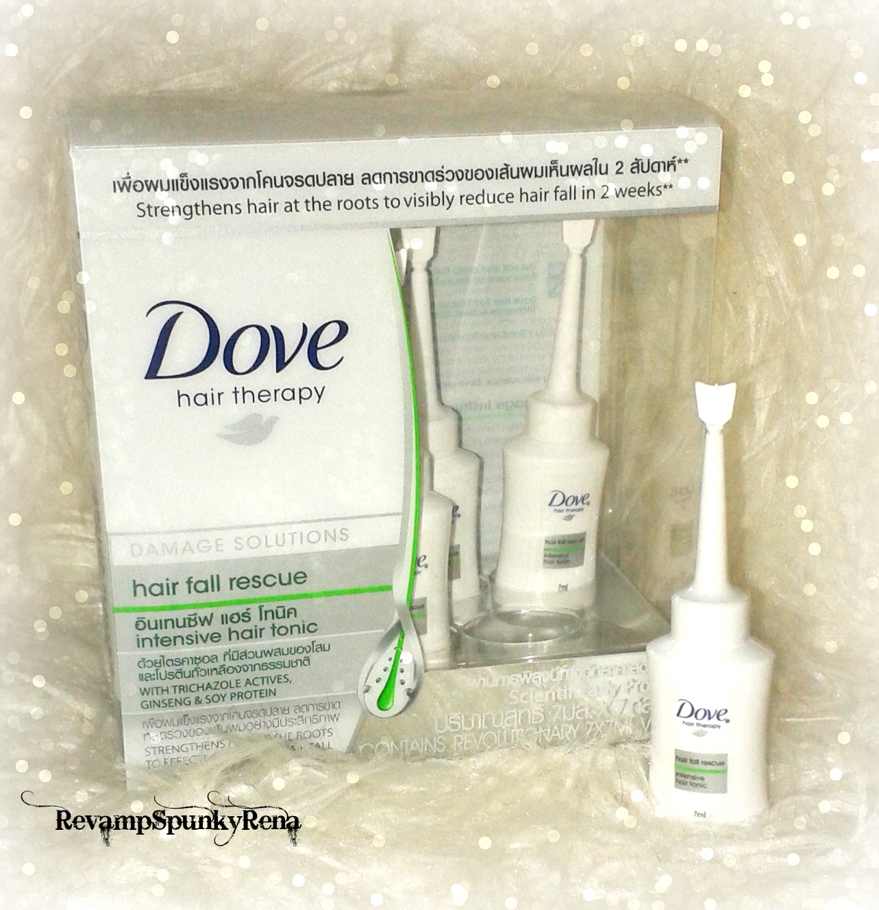 Revamp Spunky Rena Beauty and Lifestyle Blog REVIEW DOVE Hair Fall