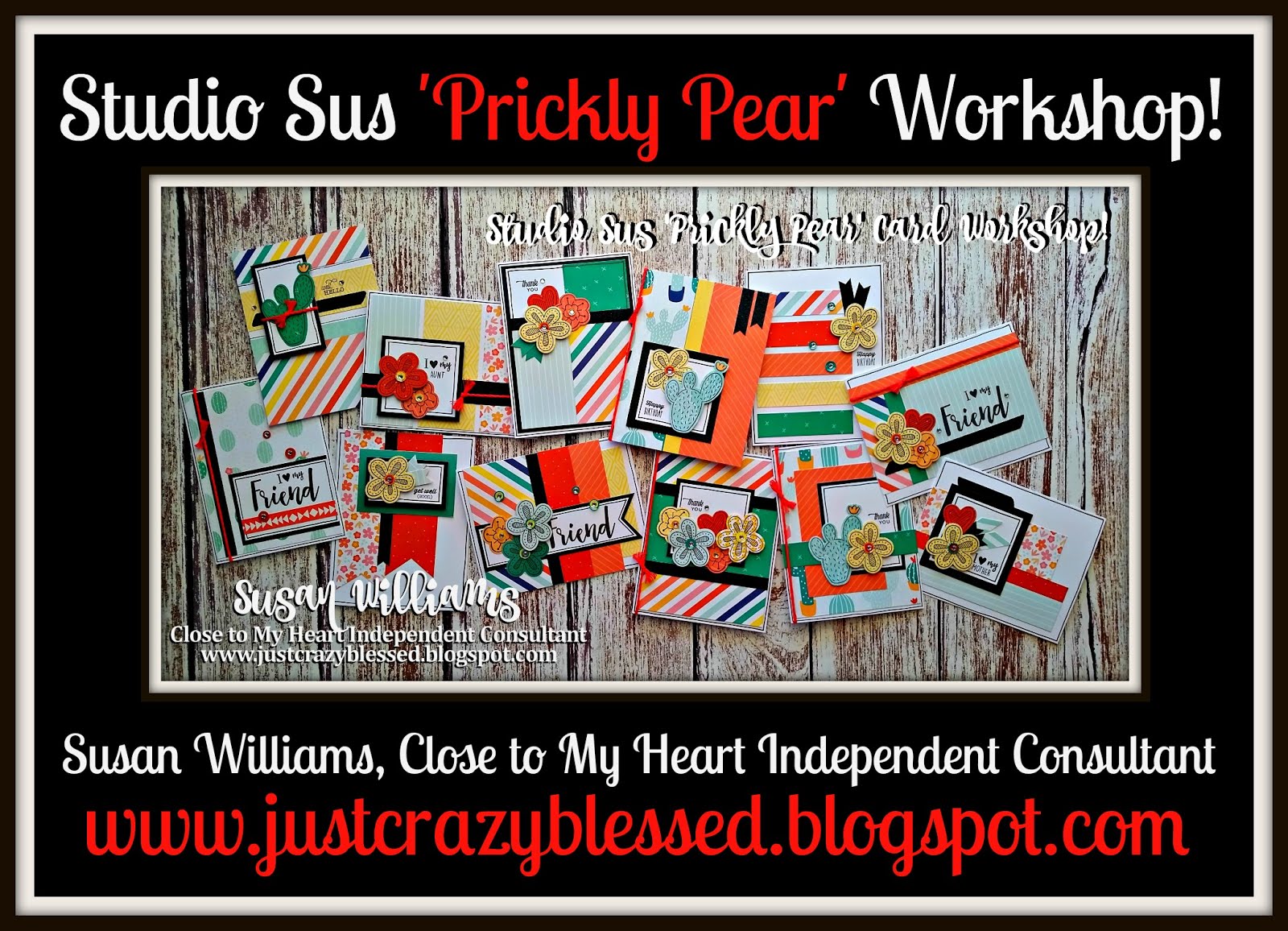 'Prickly Pear' Cardmaking Workshop!