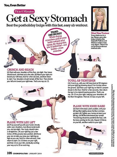 Tracy Anderson - Get a Sexy Stomach - Jan Cosmo