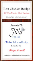 Best Chicken recipe award