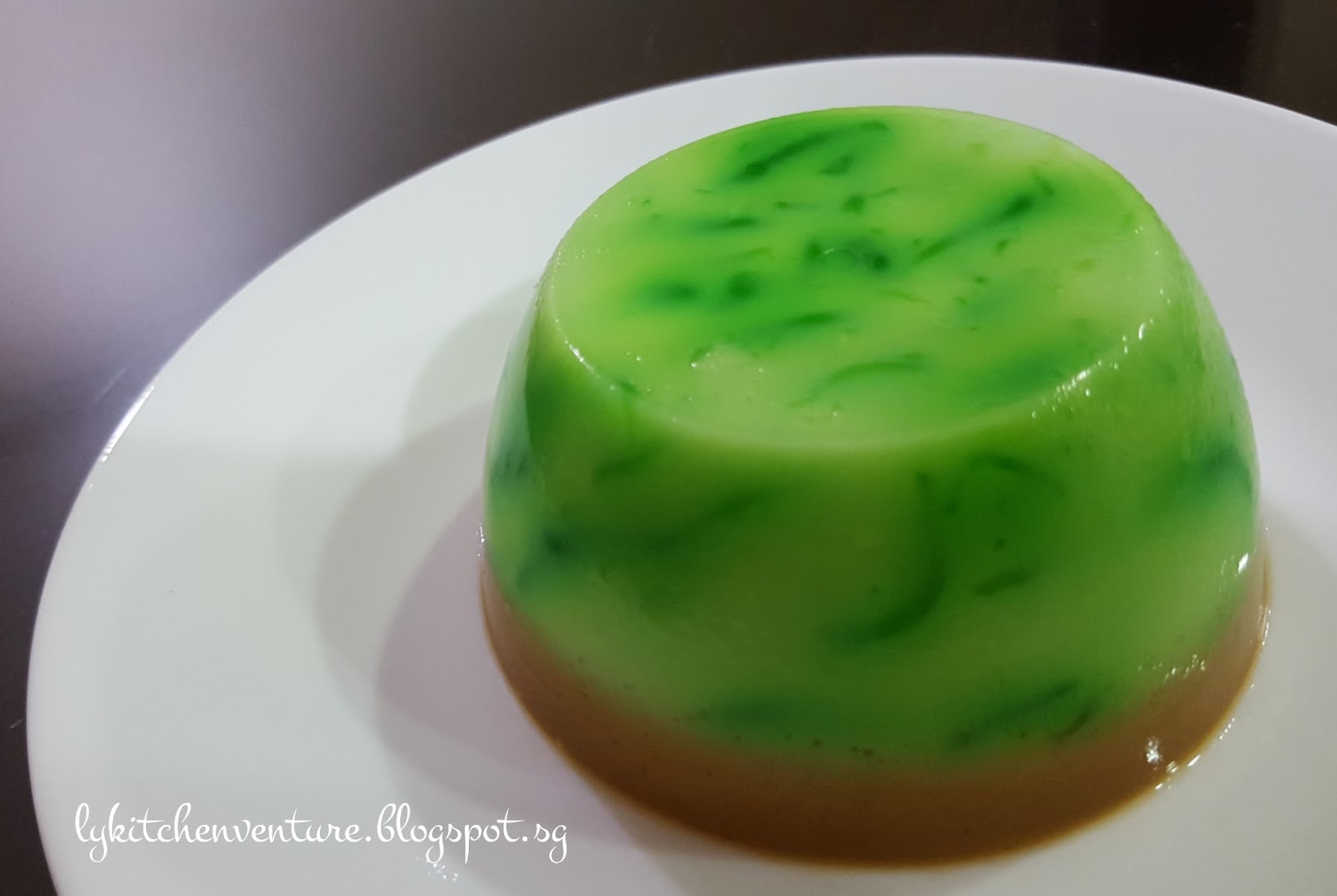 LY's Kitchen Ventures: Gula Melaka Cendol Agar Agar LY's Kitchen Ventures: Gula Melaka Cendol Agar Agar