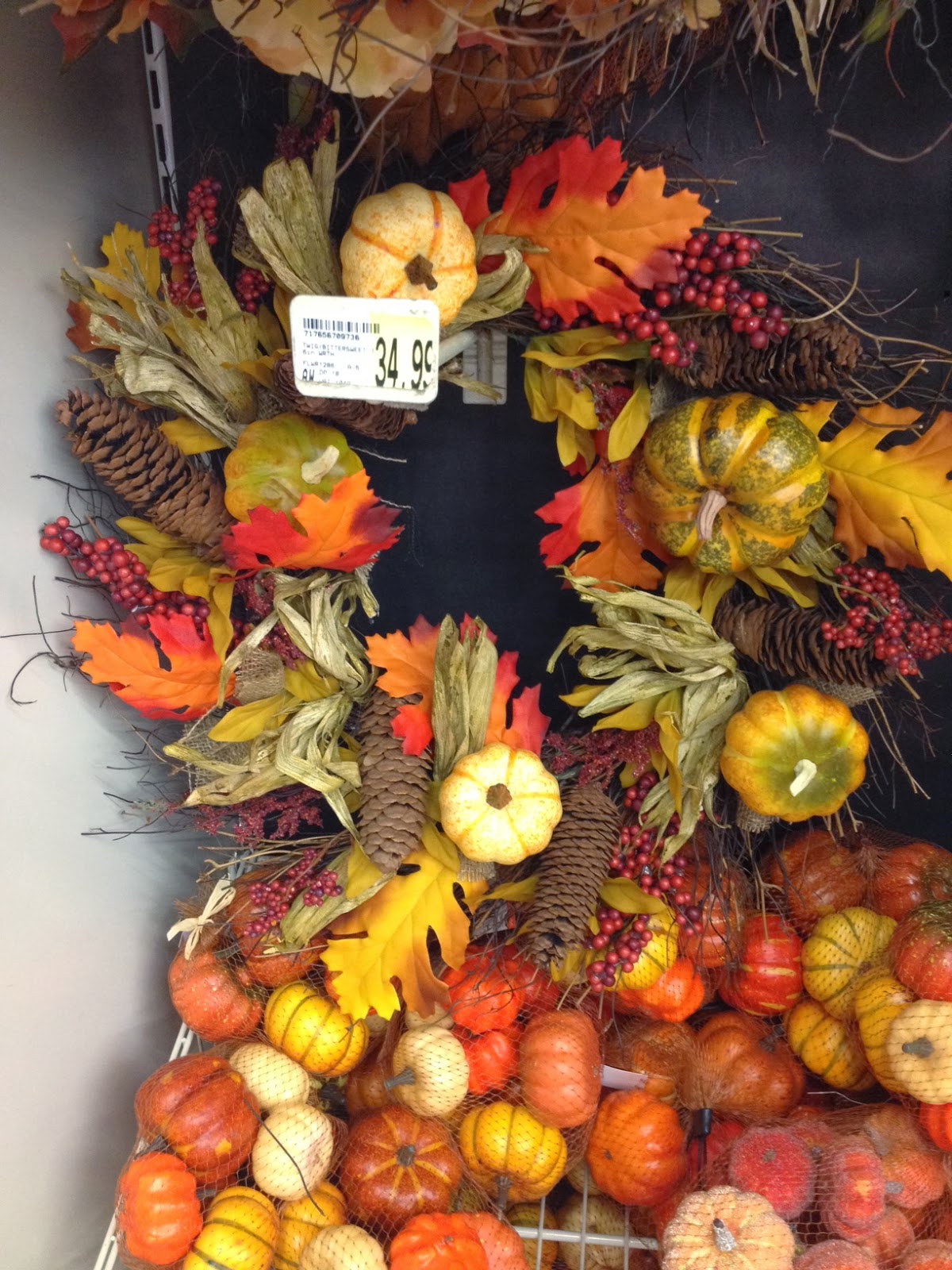 Two It Yourself Where to get cheap 'custom' fall wreaths