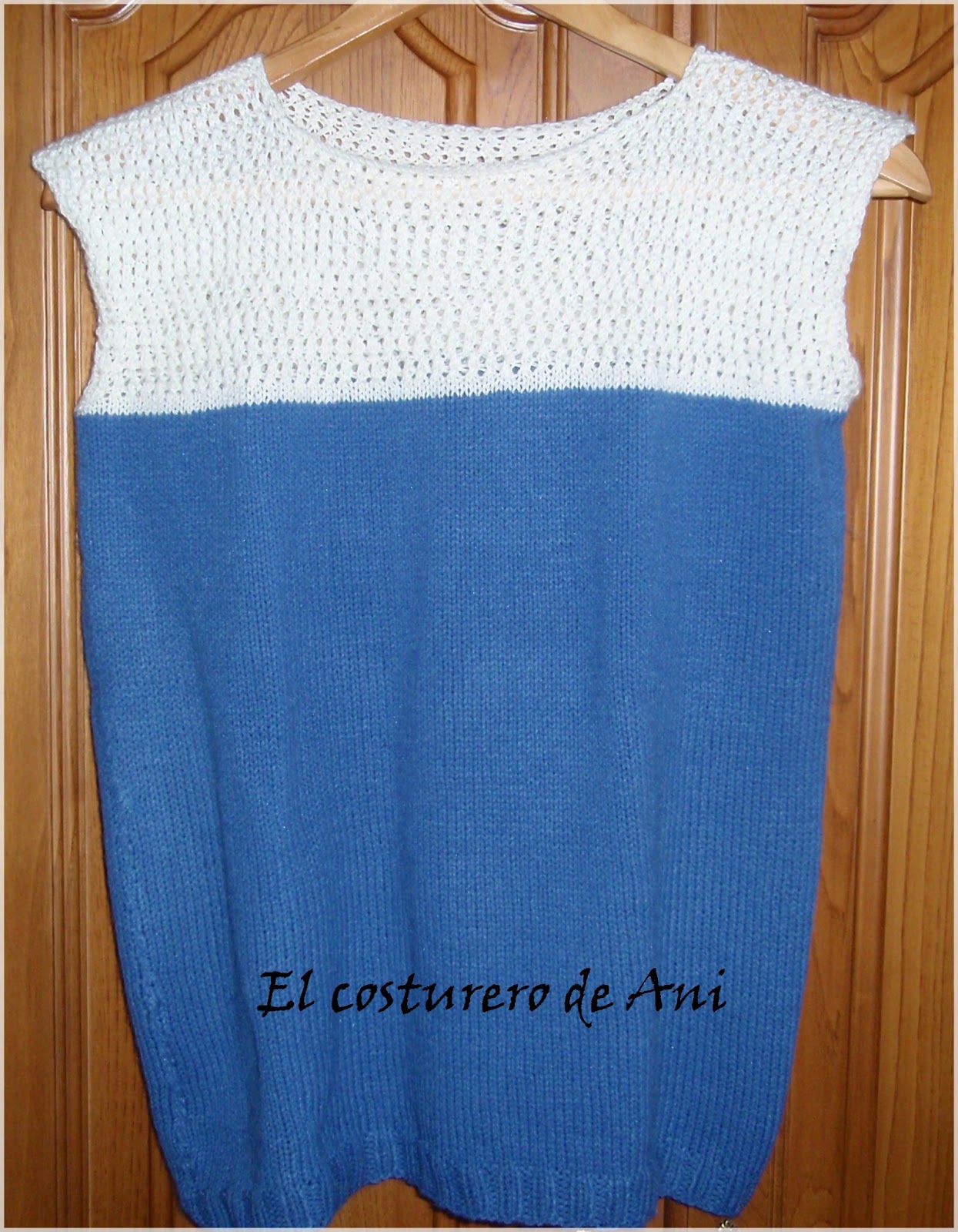 El costurero de Ani Jersey muy fácil de tejer. Tutorial