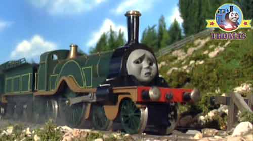 thomas the tank engine emily the train railway new route to travel