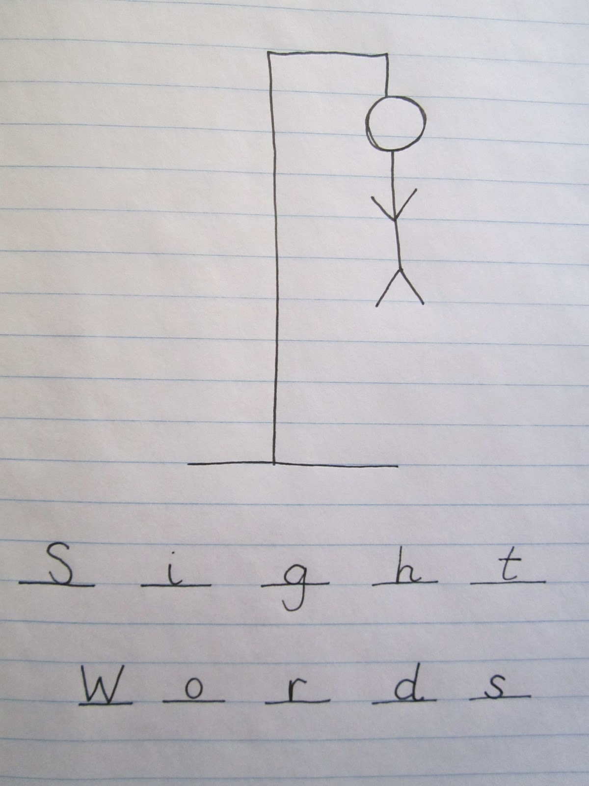 The Popcorn Reader Sight Word Hangman Idea 128