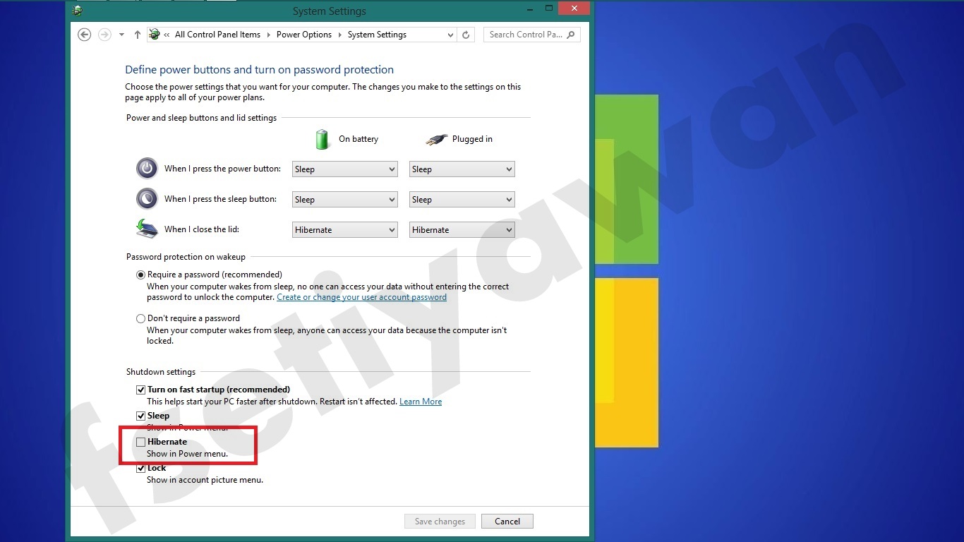 CARA MENGAKTIFKAN FUNGSI HIBERNATE WINDOWS 8 CARA MENGAKTIFKAN FUNGSI HIBERNATE WINDOWS 8