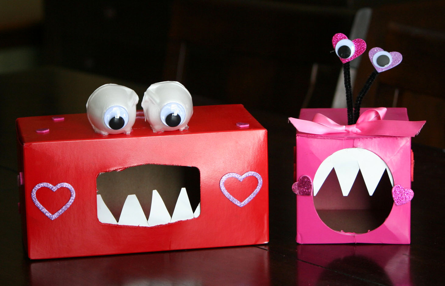 Valentine boxes treat splitcoaststampers In A Fizz: February 2012