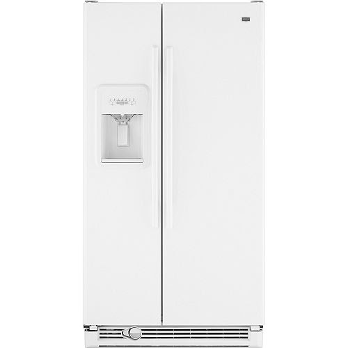 The teach Zone Maytag 25.2 cu. ft. SideBySide Refrigerator w/ PUR