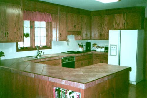 install a granite tile countertop in your kitchen