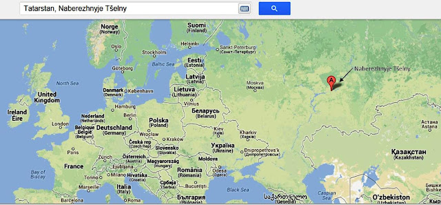 City map Naberezhnye Chelny PDF Russia