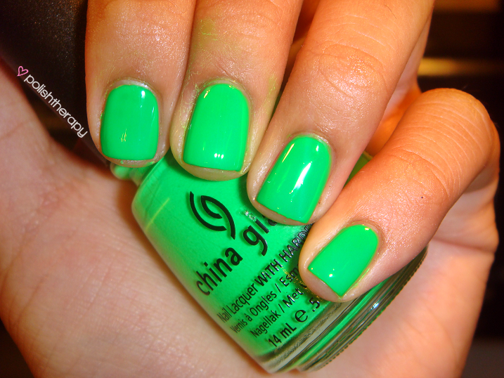 3. China Glaze Nail Lacquer in "Kiwi Cool-Ada" - wide 9