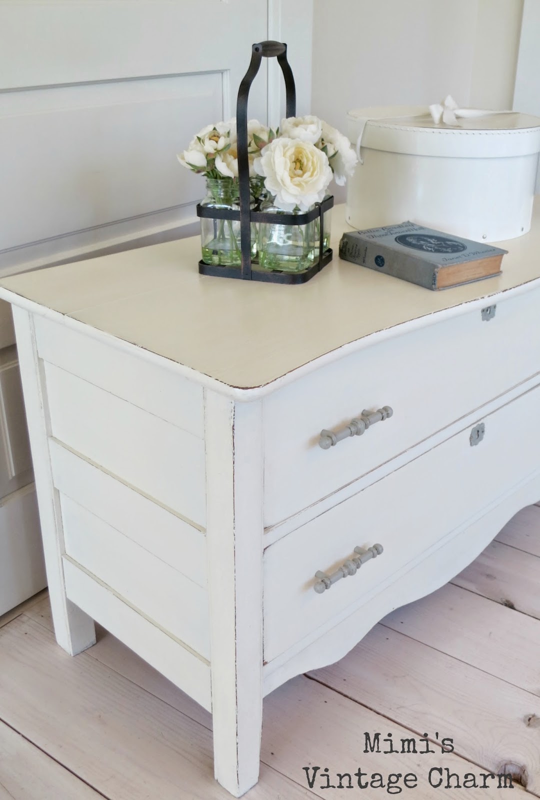 The Cottager Antique Two Drawer Dresser