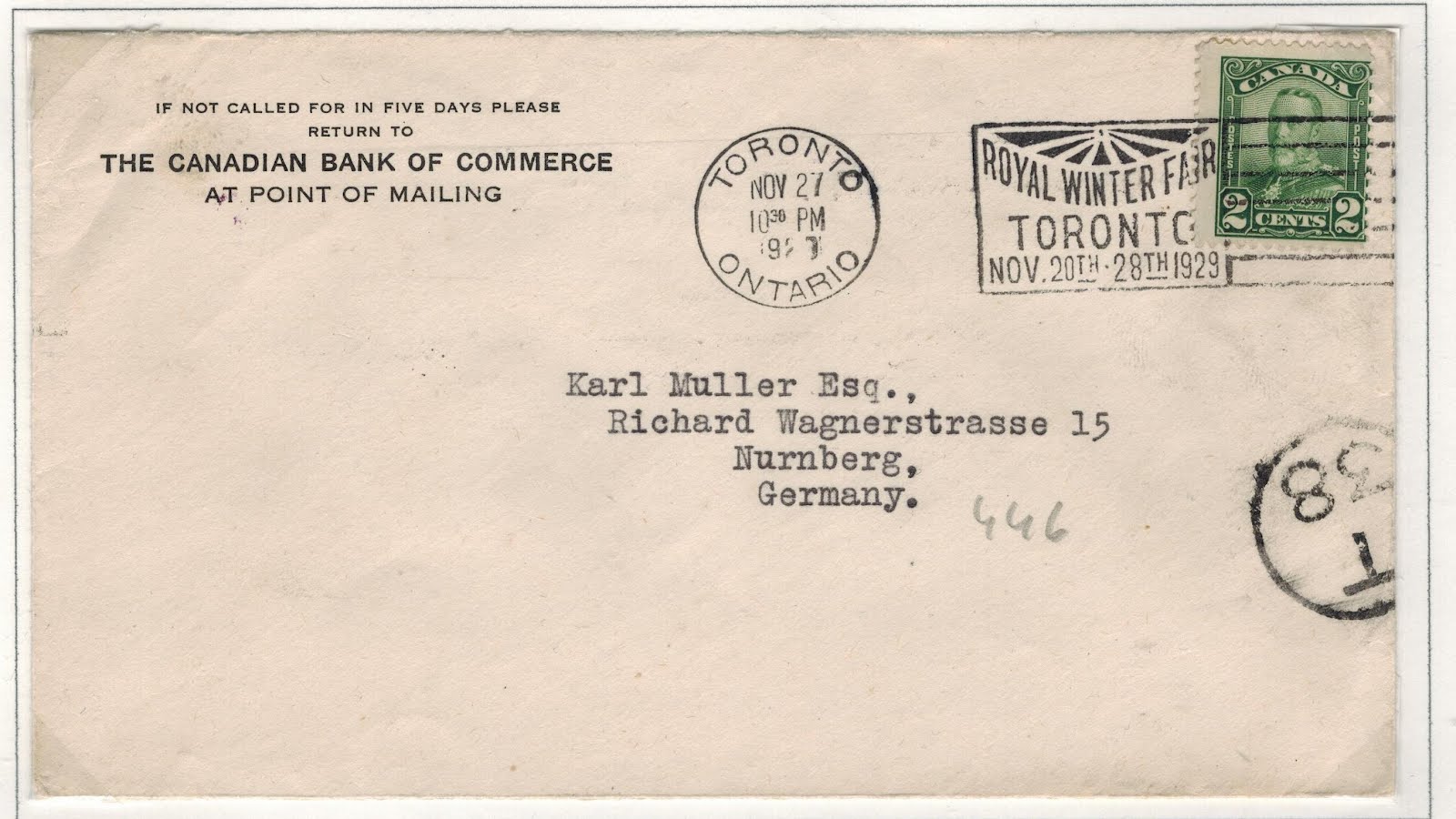 Postal History Corner