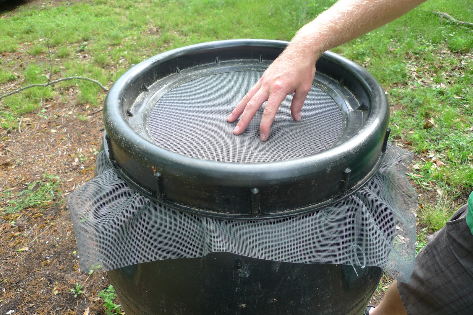 barrel rain system garden water diy build barrels ring pressure easy drain mosquitoes collect towers survival