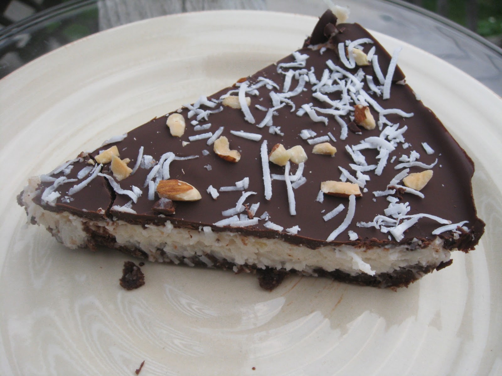 Vegan Kitchen Gone Wild No Bake Almond Joy Pie