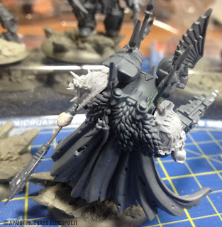 Chaos Lord of Khorne in Terminator armour, Axe of Blind Fury