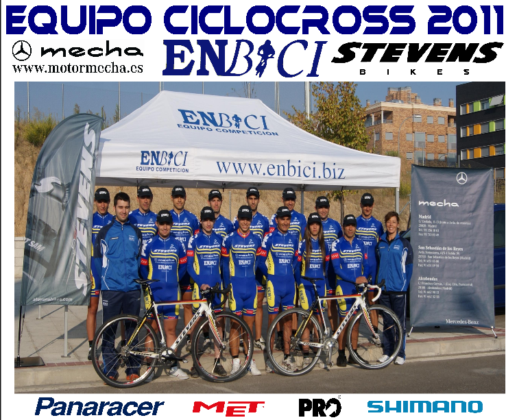 Equipo Ciclocross ENBICI-STEVENS-MECHA