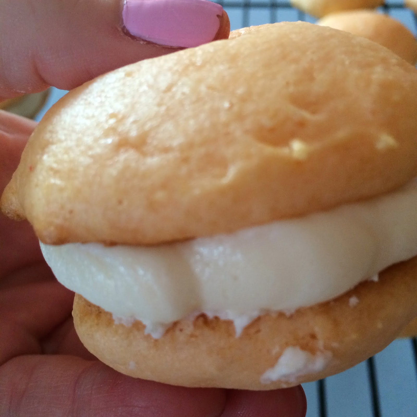 LIFE is better in PINK Orange Creamsicle Whoopie Pies