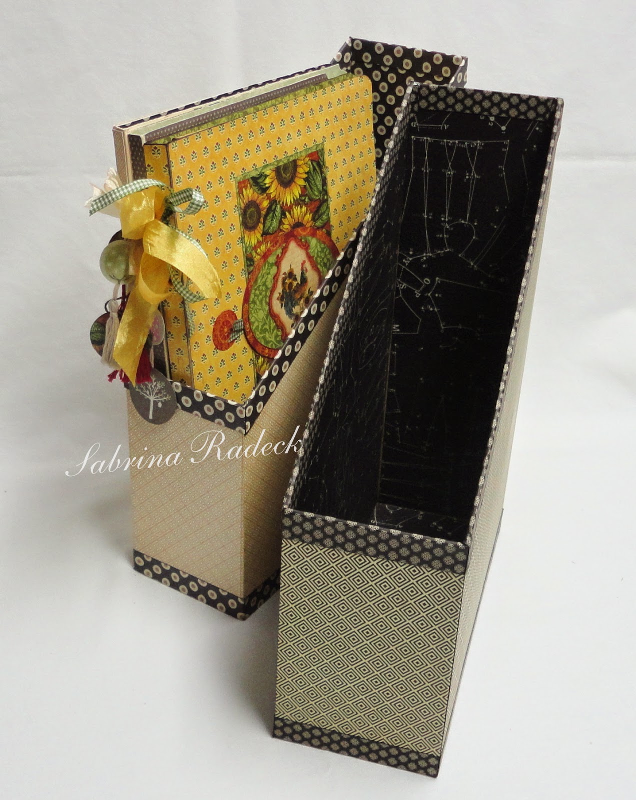 Aspiring to Creativity File Folder Scrapping Holder