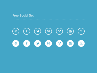 Social Icon Set (Free psd) Social Icon Set (Free psd)