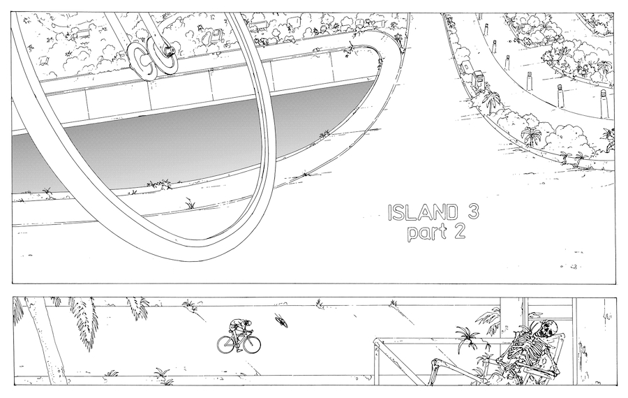 Future World Drawing