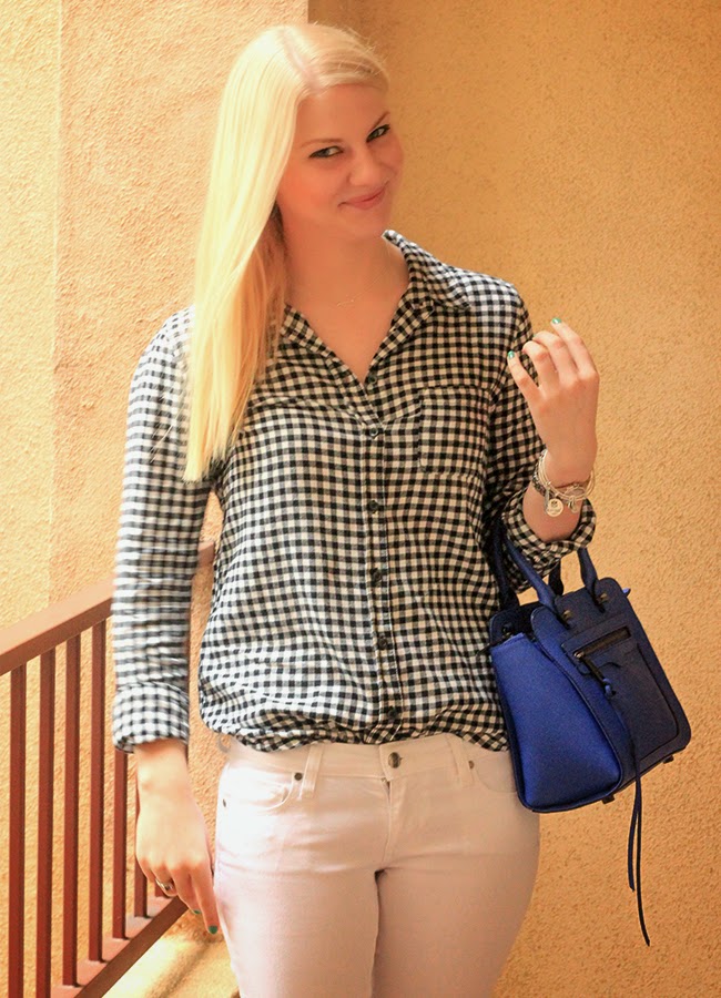 Stylish Outfit: Gingham Flannel