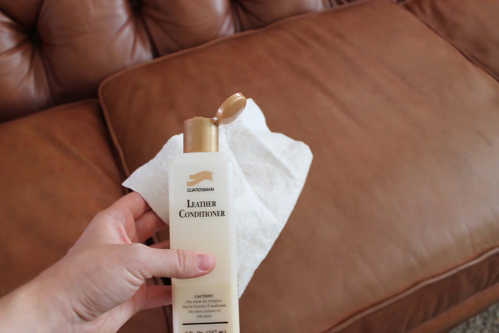 DiligentDesigner Leather Cleaner and Conditioner (Guardsman VS Leather