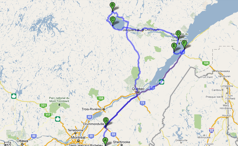 Quebec living The Lac SaintJean Bike Trip