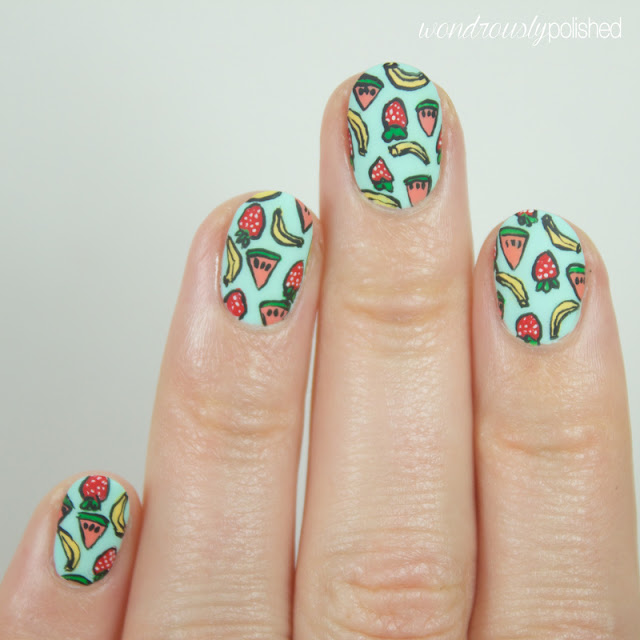 fruit nail art