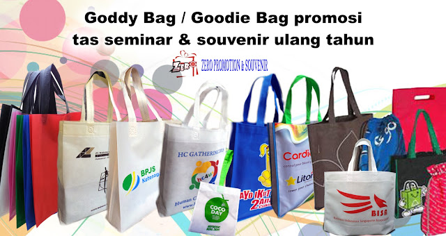 Goddy Bag / Goodie Bag promosi,  tas seminar & souvenir ulang tahun