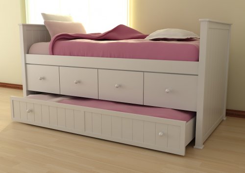 Decoracion mueble sofa: cama 90 con cajones Camas compactas juveniles ikea