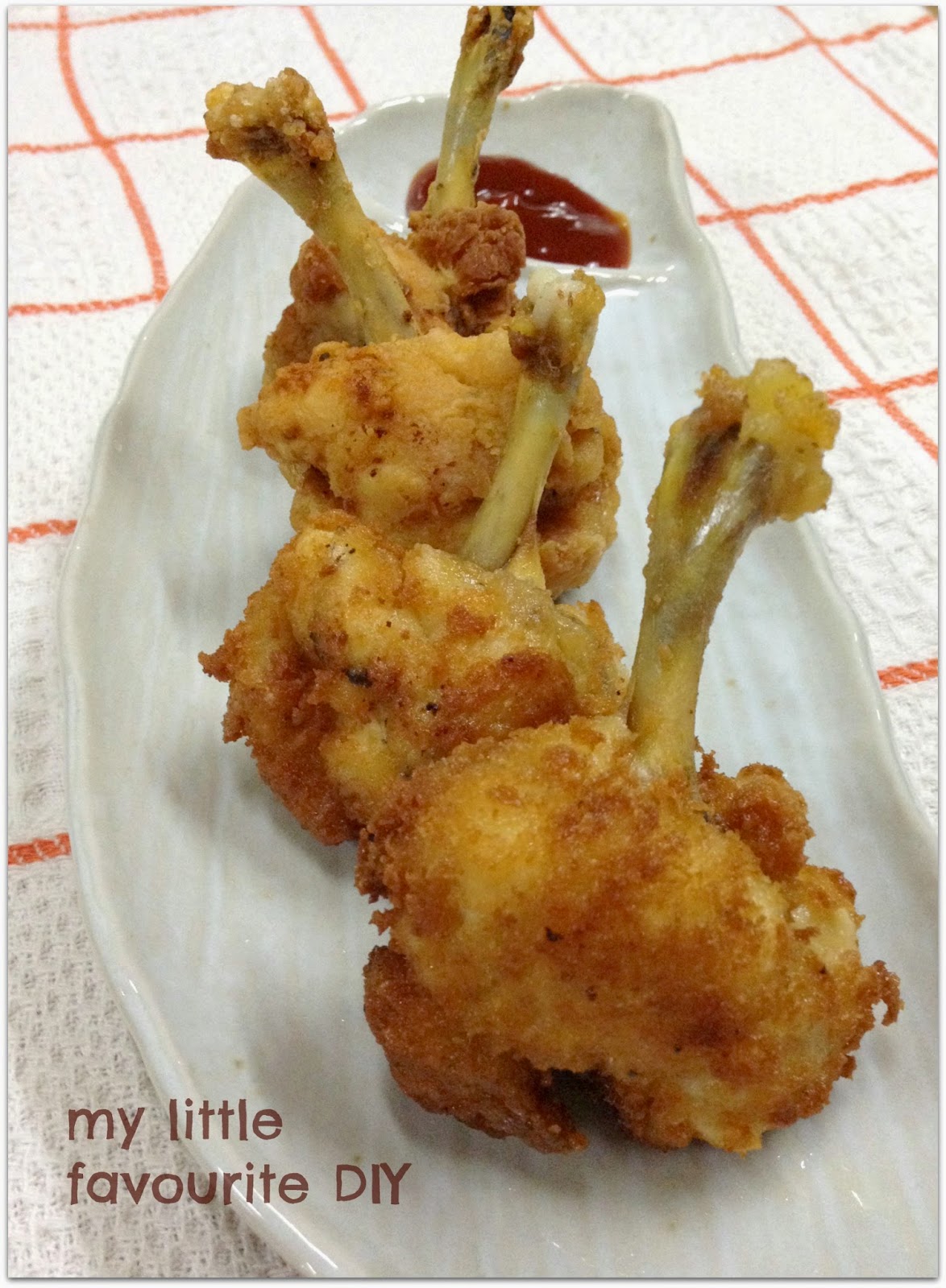 my little favourite DIY Crumbed Boxing Drumlets 脆香锤锤