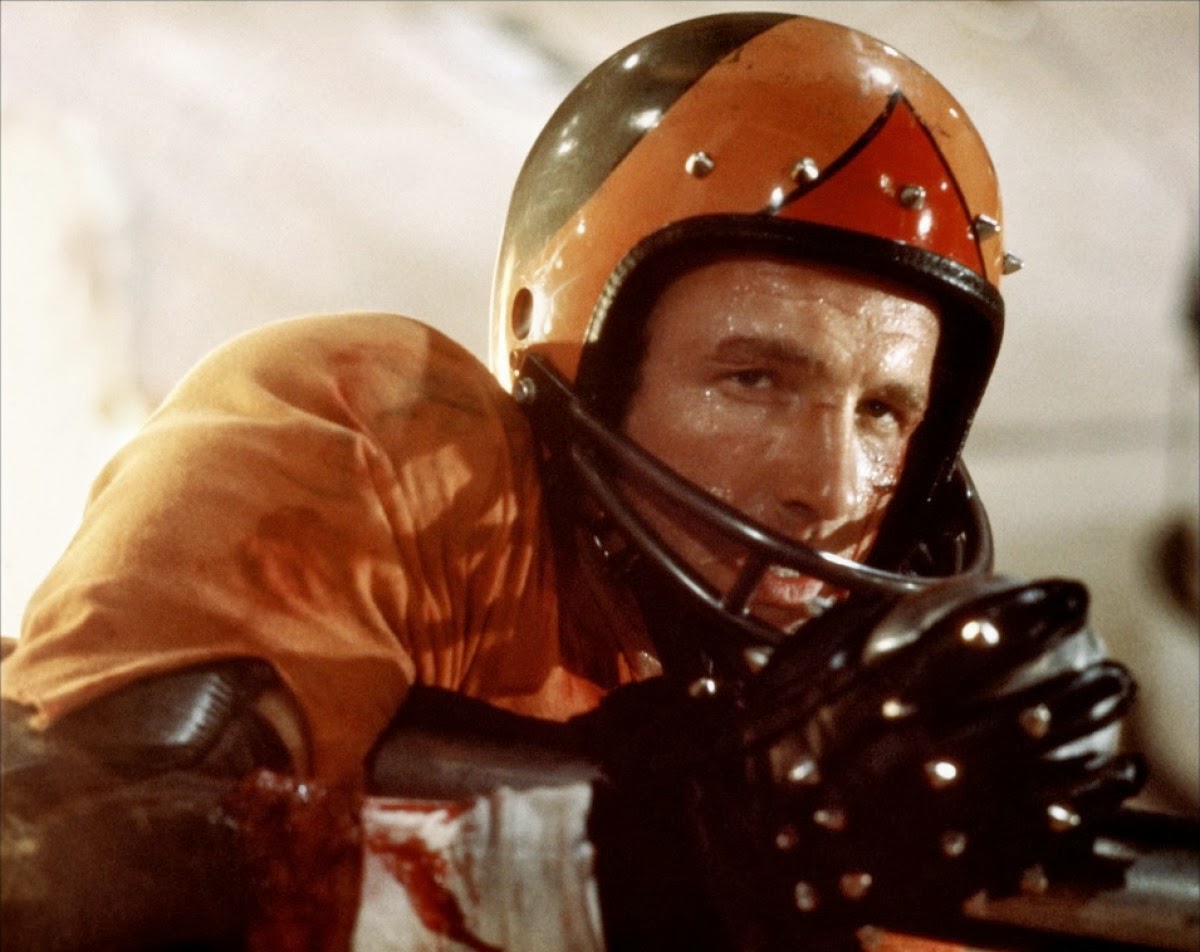 BLACK HOLE REVIEWS ROLLERBALL (1975) televised deadly future sport