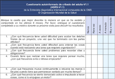 preguntas para detectar problemas familiares tdha en adultos abril 2011 preguntas para detectar problemas familiares tdha en adultos abril 2011