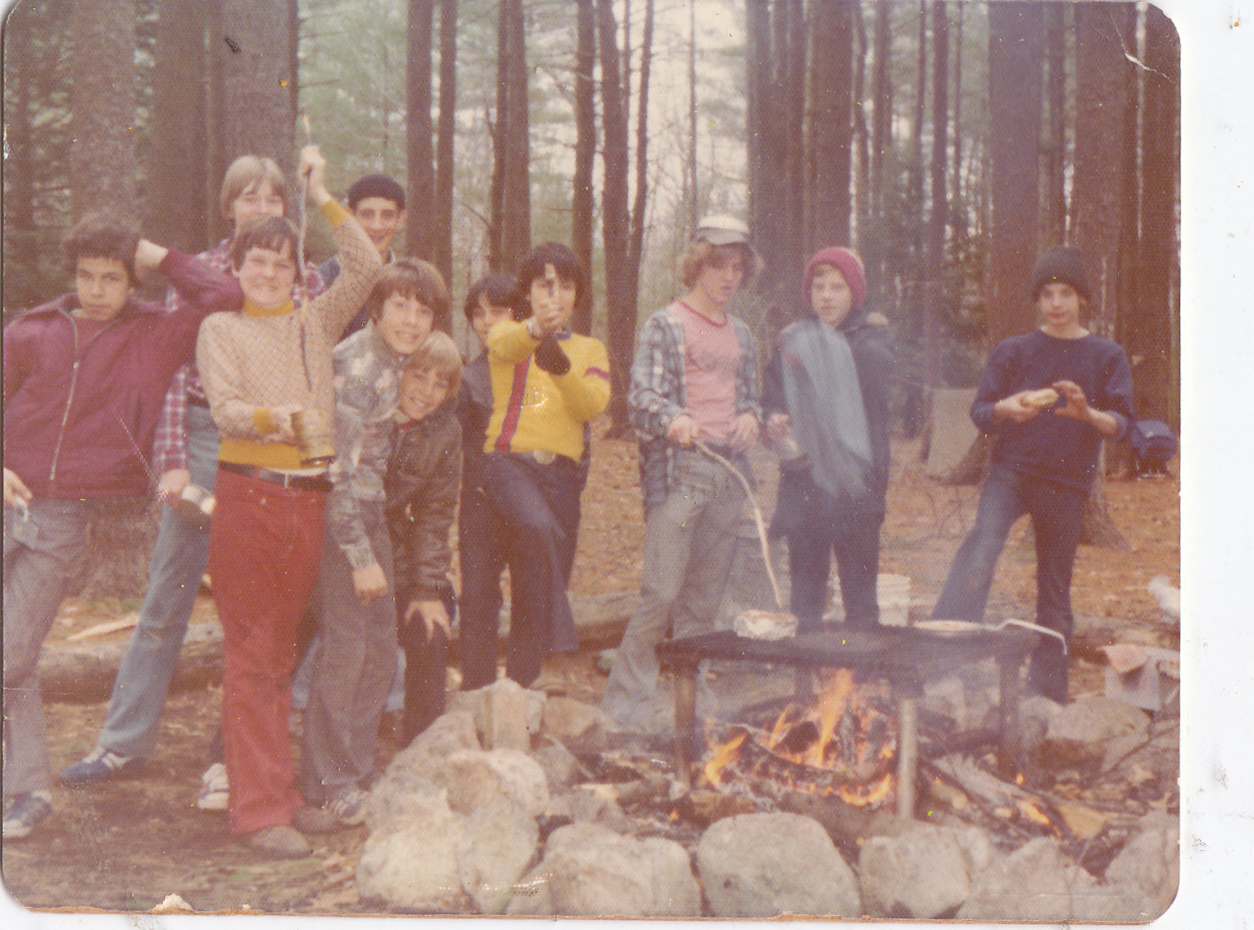 Troop 2 Weymouth Camping at Valley Pines 1970's