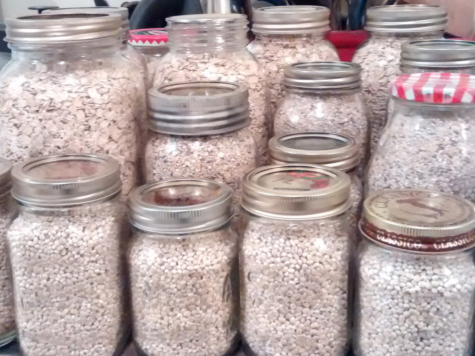 Country Mom at Home Dry Canning