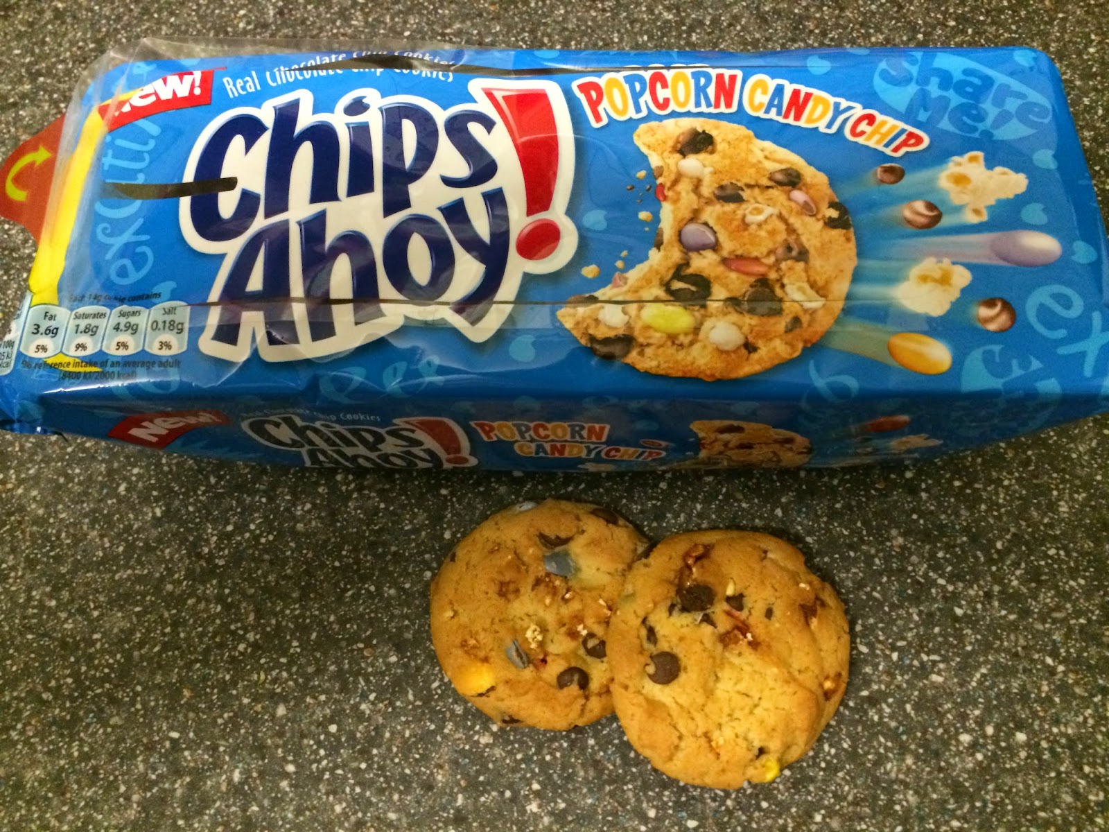candy pop popcorn chips ahoy