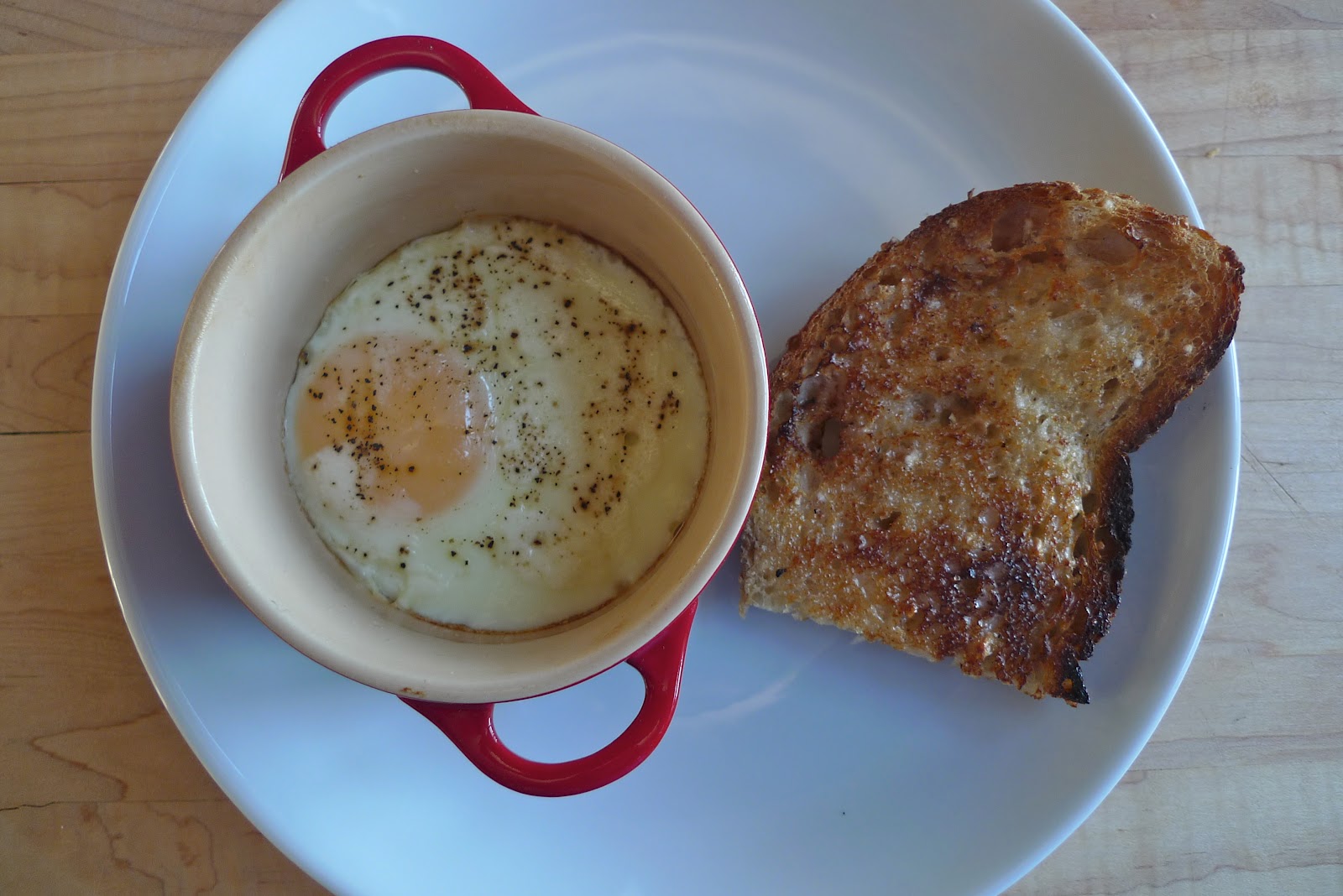 siriously delicious Baked Eggs