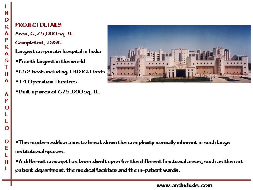 Multispeciality hospital case study architecture picture
