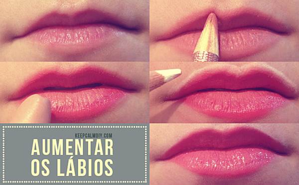Dicas de como aumentar o volume dos lábios