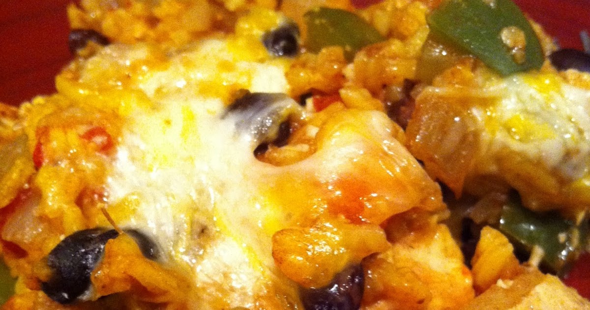 The Southern Spoon Baked Chicken, Rice and Black Bean Casserole